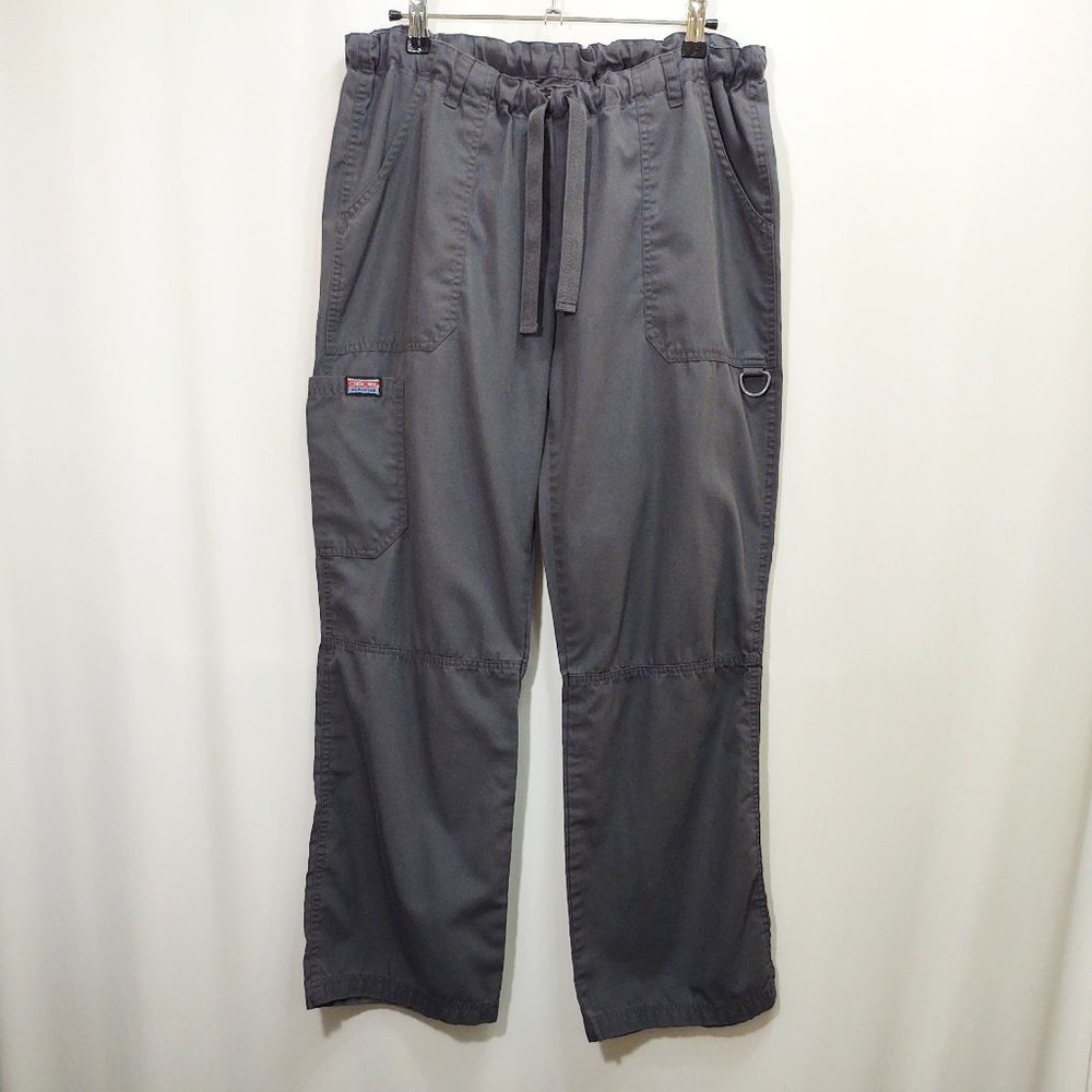 3/$30 Cherokee Workwear Grey Scrub Pants Medium